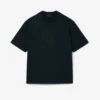 T-shirt com crocodilo bordado da passerelle