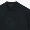 T-shirt com crocodilo bordado da passerelle