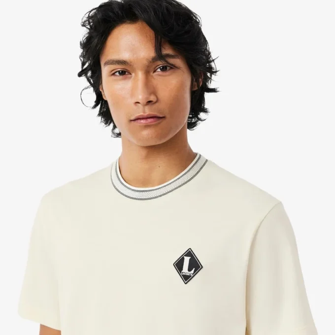 T-shirt com emblema «Made in France»