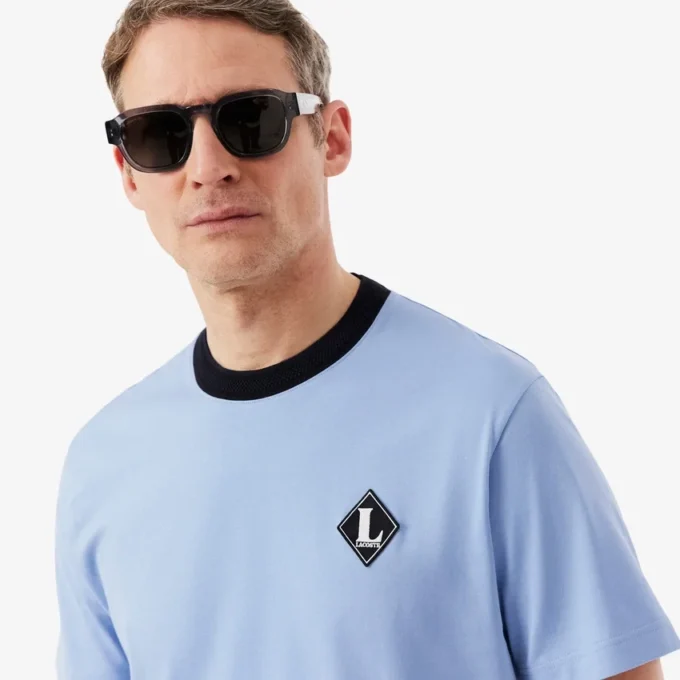 T-shirt com emblema «Made in France»