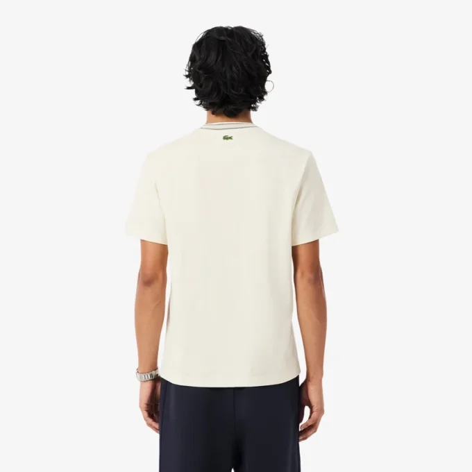 T-shirt com emblema «Made in France»