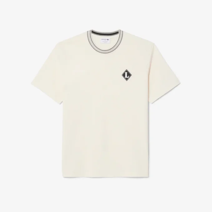 T-shirt com emblema «Made in France»