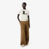 T-shirt com estampado gráfico em seda da coleção Runway