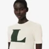 T-shirt com estampado gráfico em seda da coleção Runway