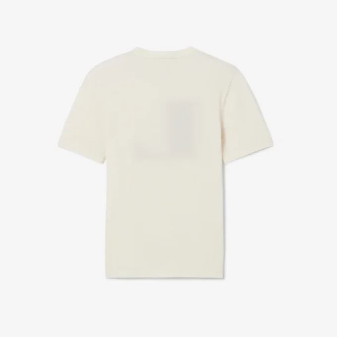 T-shirt com estampado gráfico em seda da coleção Runway