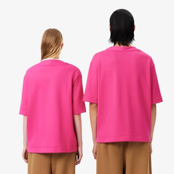 T-shirt com grafismo em cetim Runway