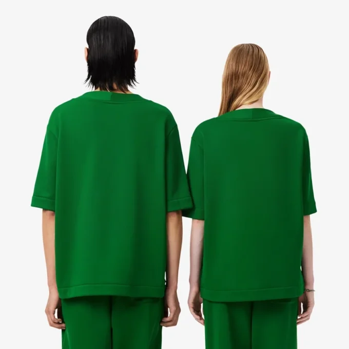 T-shirt com grafismo em cetim Runway