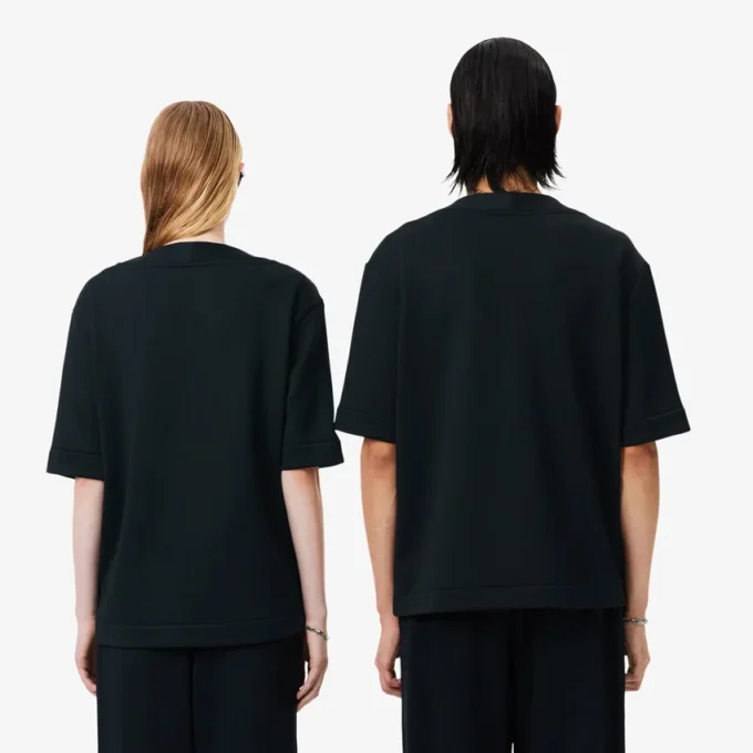 T-shirt com grafismo em cetim Runway