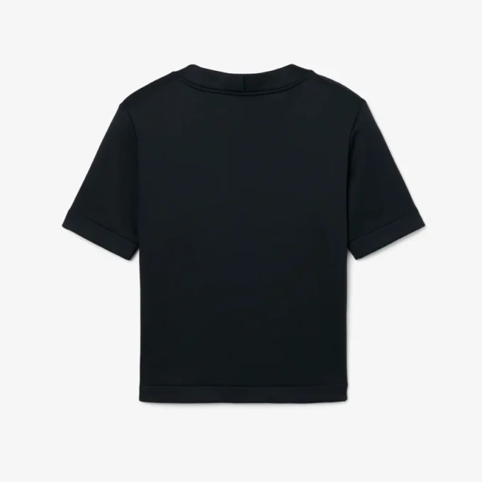 T-shirt com grafismo em cetim Runway