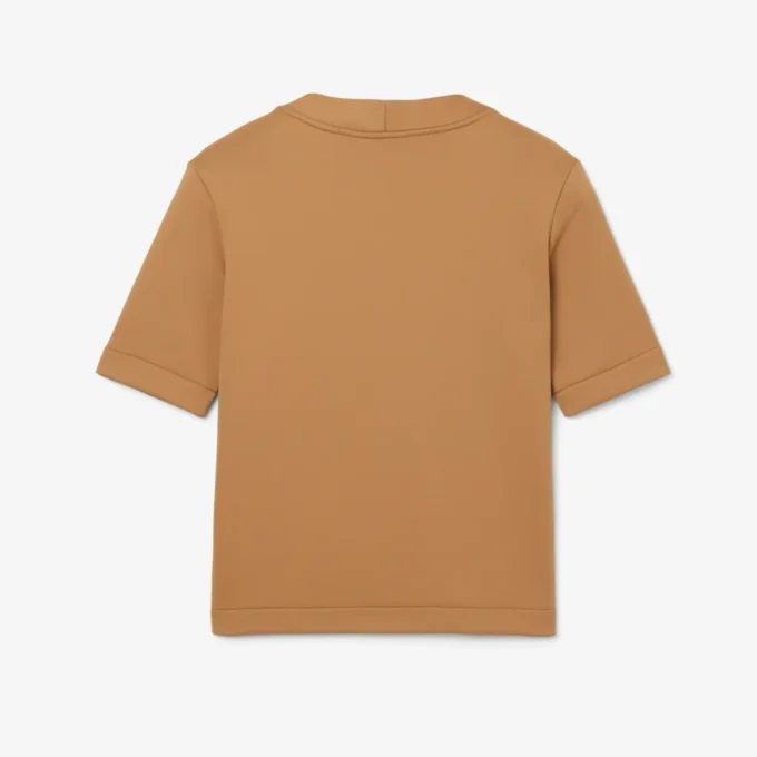 T-shirt com grafismo em cetim Runway