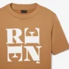 T-shirt com grafismo em cetim Runway