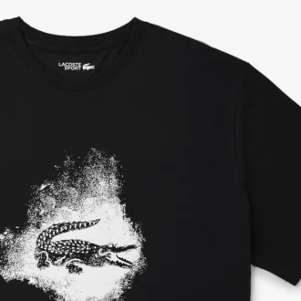 T-shirt Crocodile Desporto para homem, corte largo