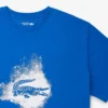 T-shirt Crocodile Desporto para homem, corte largo