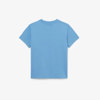 T-shirt de algodão com blocos de cor
