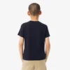 T-shirt de algodão com blocos de cor