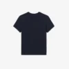 T-shirt de algodão com blocos de cor