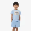 T-shirt de algodão com emblema