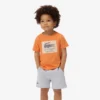 T-shirt de algodão com emblema