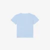 T-shirt de algodão com emblema