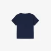 T-shirt de algodão com estampado de crocodilo