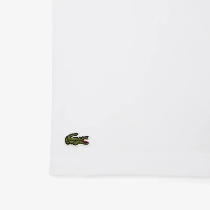 T-shirt de algodão com estampado de crocodilo