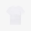 T-shirt de algodão com estampado de crocodilo
