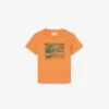 T-shirt de algodão com estampado gráfico