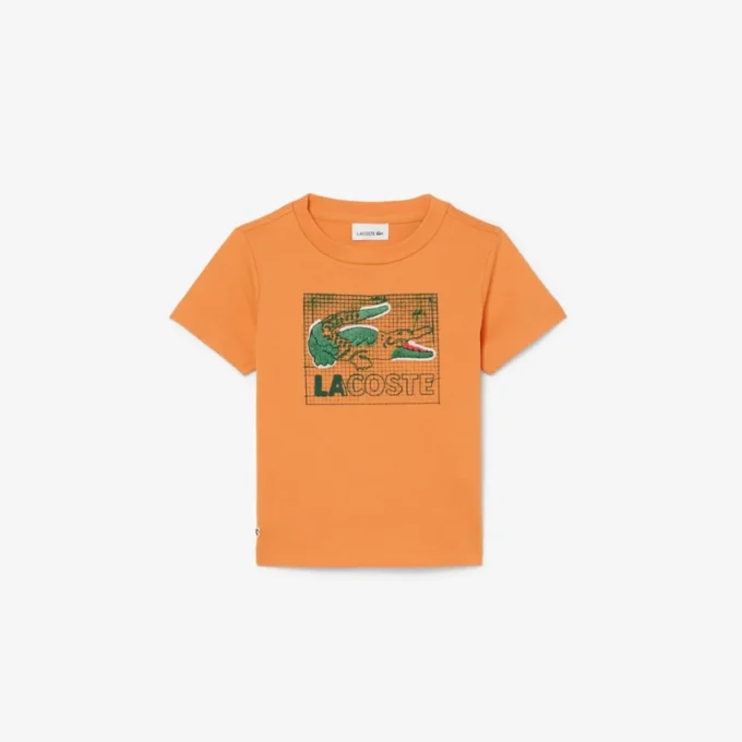 T-shirt de algodão com estampado gráfico