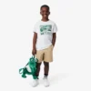 T-shirt de algodão com estampado gráfico