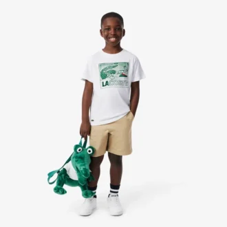 T-shirt de algodão com estampado gráfico