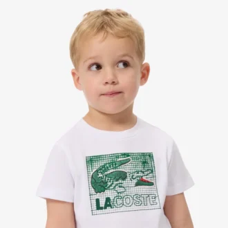T-shirt de algodão com estampado gráfico