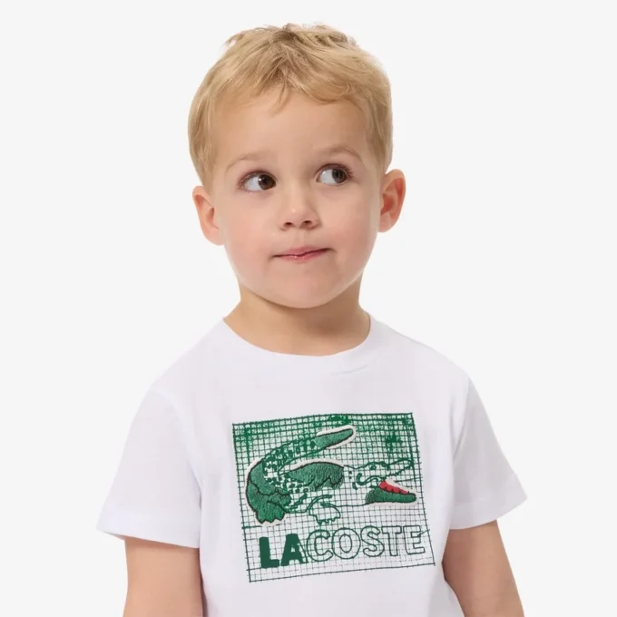 T-shirt de algodão com estampado gráfico