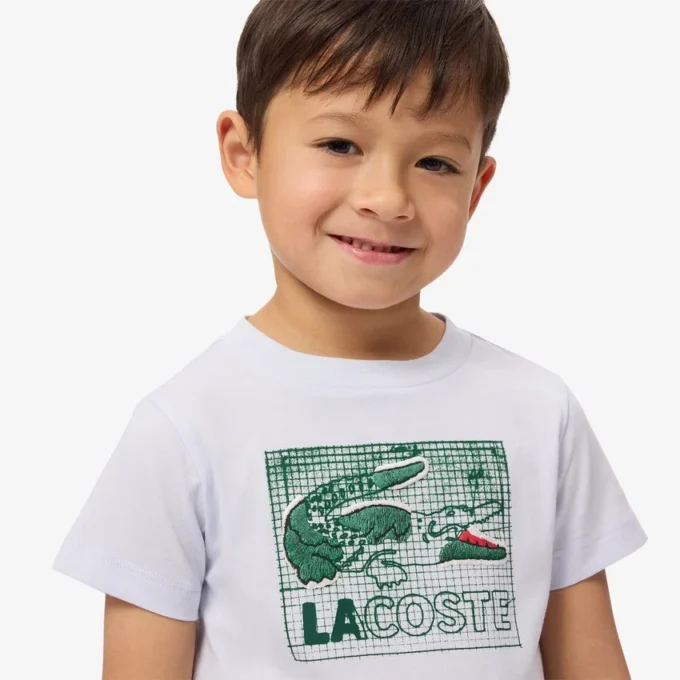 T-shirt de algodão com estampado gráfico
