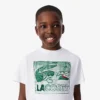 T-shirt de algodão com estampado gráfico