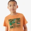 T-shirt de algodão com estampado gráfico