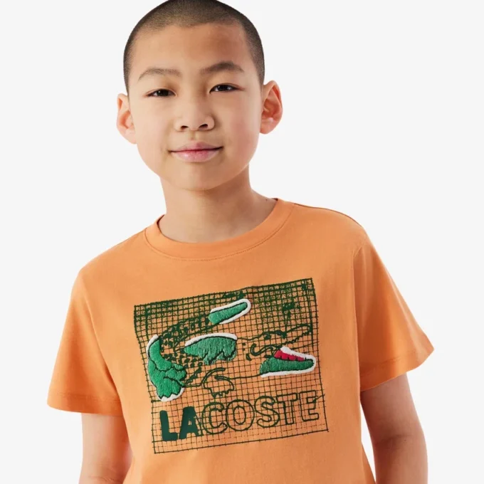 T-shirt de algodão com estampado gráfico