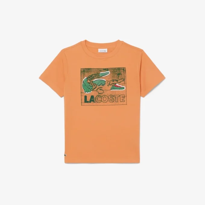 T-shirt de algodão com estampado gráfico