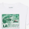 T-shirt de algodão com estampado gráfico
