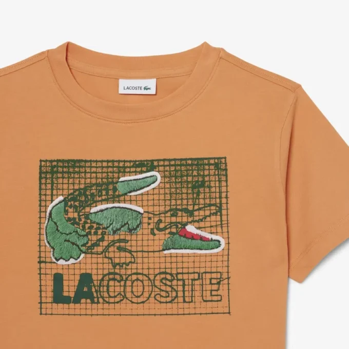 T-shirt de algodão com estampado gráfico