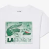 T-shirt de algodão com estampado gráfico