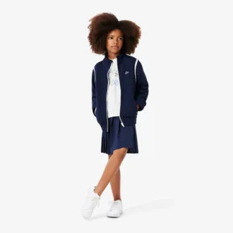 T-shirt de algodão com estampado oversized para meninas