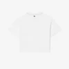 T-shirt de algodão com estampado oversized para meninas