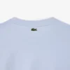 T-shirt de algodão com marca e corte descontraído para mulher