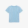 T-shirt de algodão com monograma