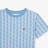 T-shirt de algodão com monograma