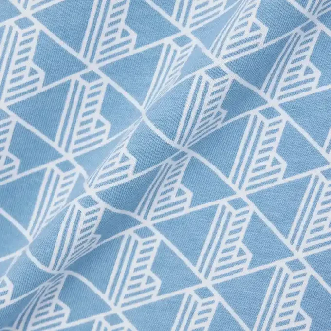 T-shirt de algodão com monograma