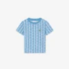 T-shirt de algodão com monograma