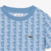 T-shirt de algodão com monograma