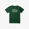 T-shirt de algodão estampada