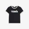 T-shirt de algodão estampada